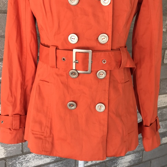 GUESS Trench Coat size L NWT - Picture 3 of 12